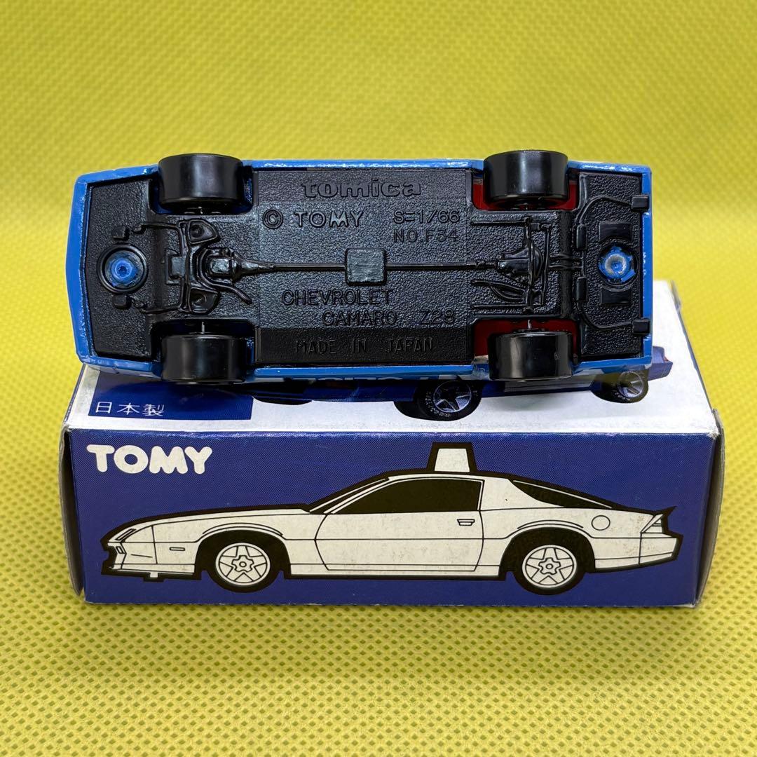 日本製☆トミカ 青箱 F34 シボレー カマロ ポリスカー 未使用品 - メルカリ