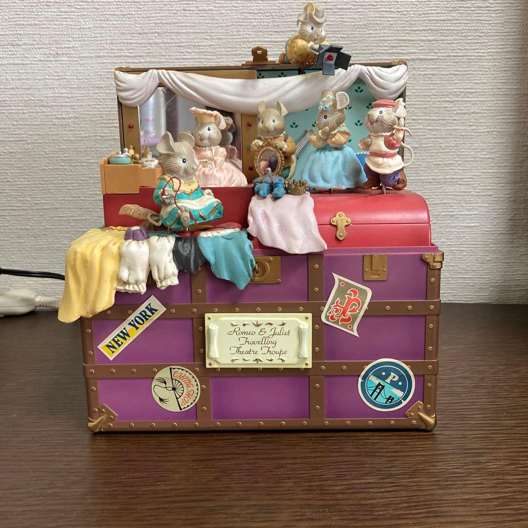 エネスコ オルゴール ネズミ レトロ - メルカリ
