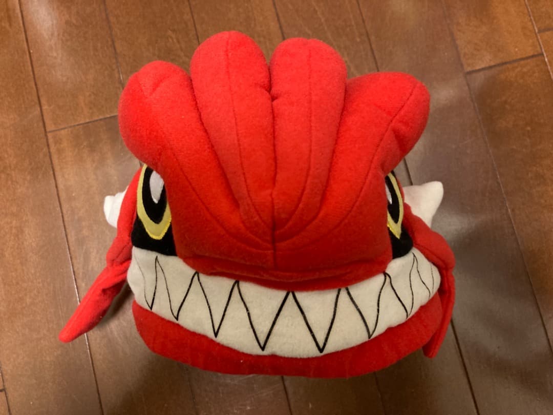 限定品】ポケモン グラードン ポケパーク なりきりキャップ コスプレ