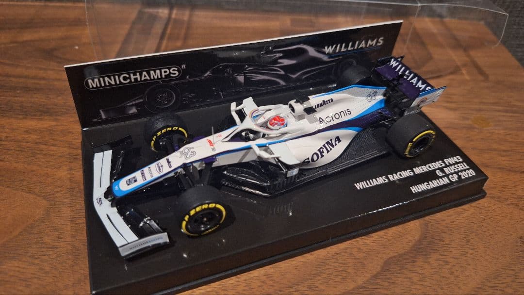 ミニチャンプス ウィリアムズ FW43 ジョージラッセル PMA 1/43 - メルカリ