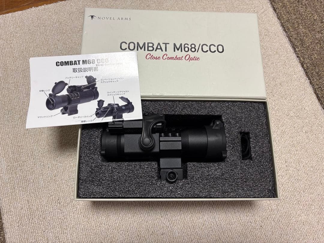 NovelArms ノーベルアームズ COMBAT M68 CCO ドットサイト COMBAT M68 CCO | COMBAT SERIES | ノーベルアームズ ｜NOVEL ARMS