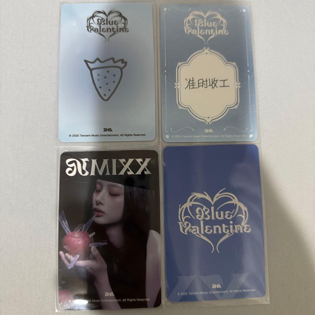 NMIXX Blue Valentine QQミュージック ソリュン トレカ - メルカリ