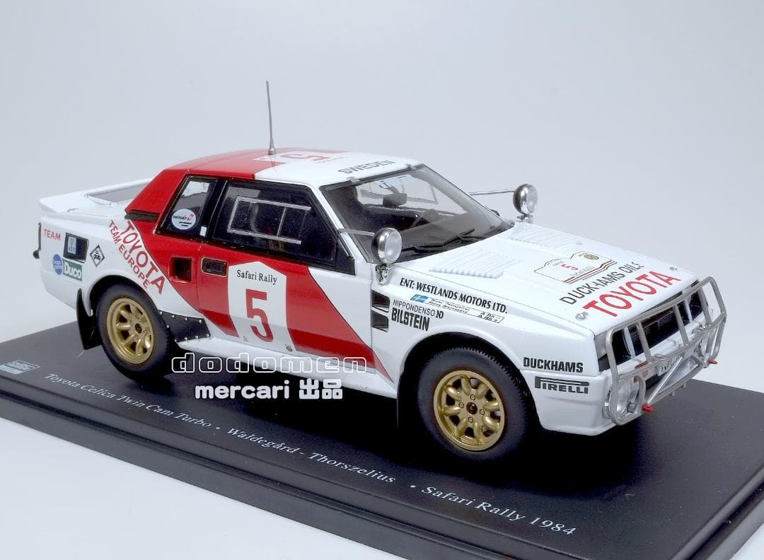 1/24 トヨタ セリカ ツインカムターボ サファリラリー優勝車 1984年