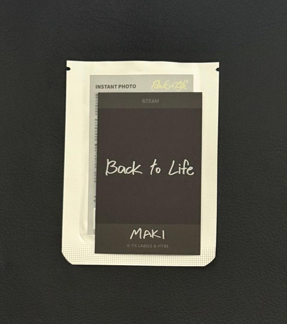 &TEAM Back to Life INSTANT PHOTO マキ MAKI - メルカリ