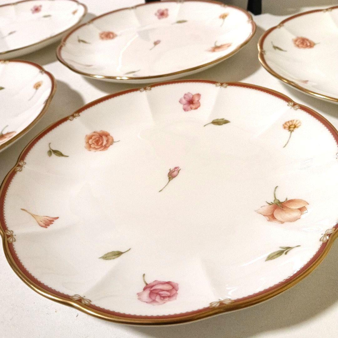 未使用極美品 ナルミ ロージーブレスレット プレート 薔薇 ケーキ
