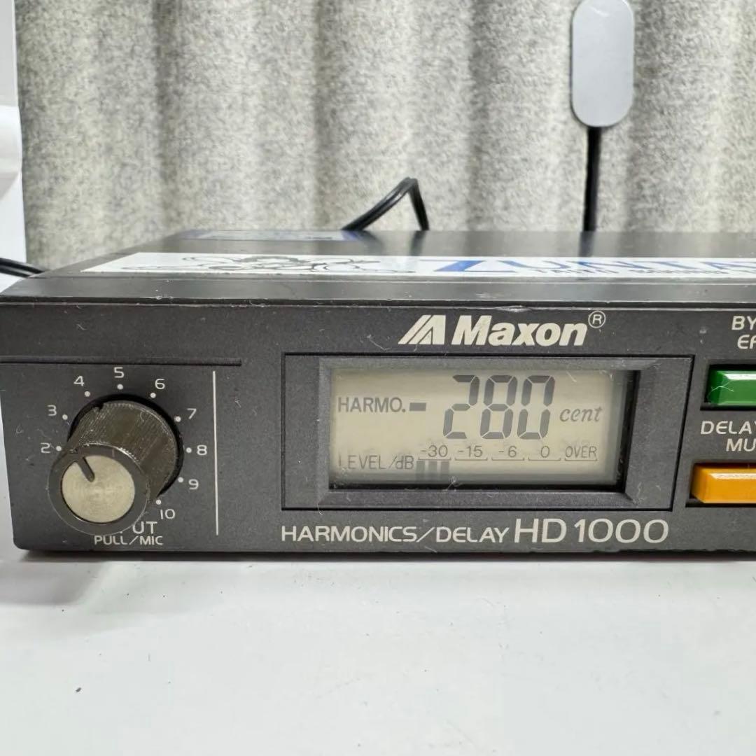 Maxon HD1000 ハーモニクス ディレイ 通電のみ確認済み maxon dm1000
