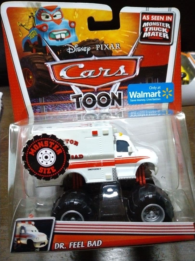 マテルカーズ DR.FEEL BAD Amazon.com: Disney / Pixar CARS TOON 155 Die Cast Car Oversized