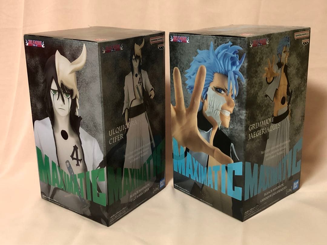 BLEACH MAXIMATIC フィギュア グリムジョー ウルキオラ セット - メルカリ