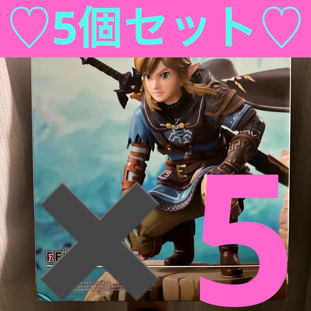 ゼルダの伝説 FIGURIZMα リンク フィギュア 5個セット ゼルダの伝説 ティアーズ オブ ザ キングダム FIGURIZMα “リンク