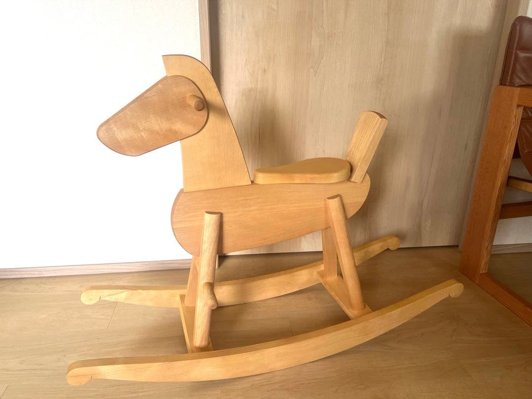 【高級】定価6 万Mokuba 木製ロッキングホース oak village木馬 オークヴィレッジ木馬Mokuba ナチュラル: 木のおもちゃ｜クレヨンハウス