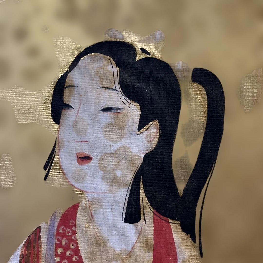 色紙 木谷千種「美人画」 - メルカリ