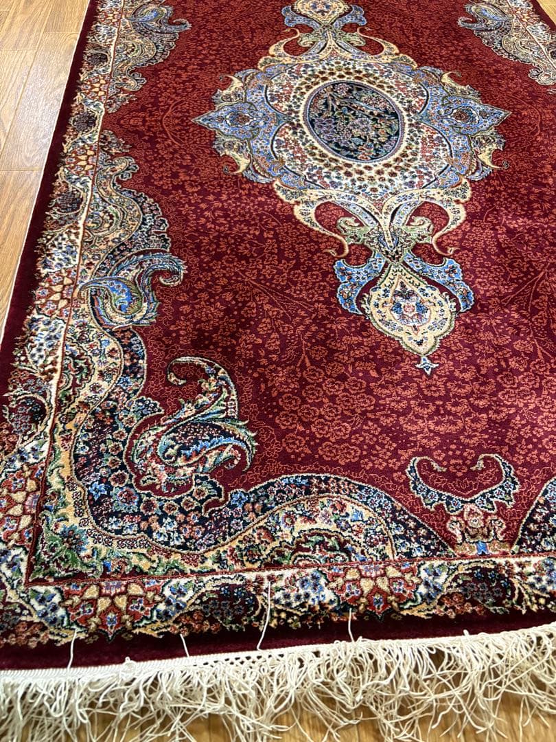希少商品】モリヨシ ラグ 絨毯 QUM クム 70×120cm トルコ製 - メルカリ