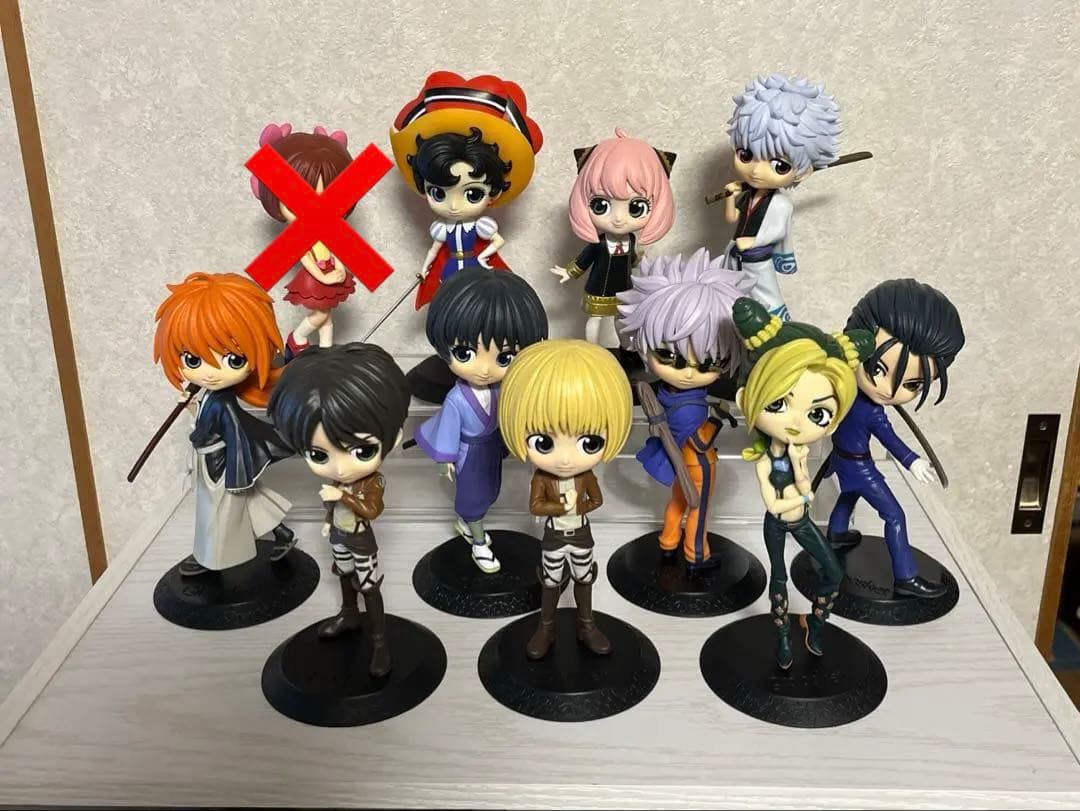 11体セット】 Qposket フィギュア まとめ売り - メルカリ