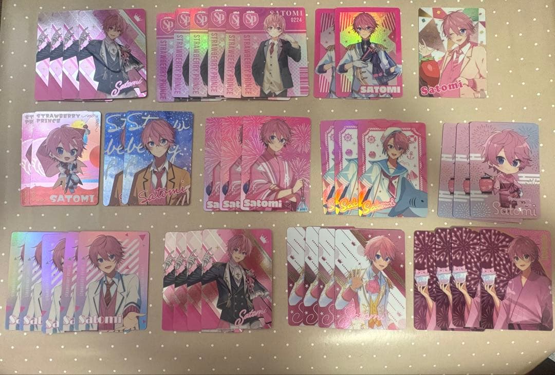 すとぷり さとみ コレクションカードくじ まとめ売り - メルカリ