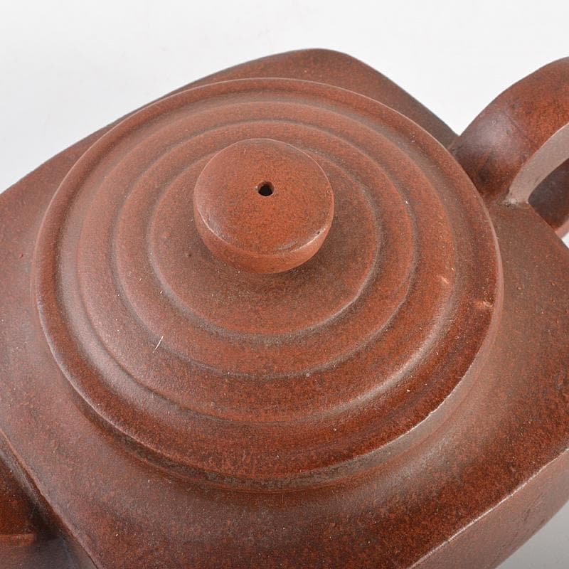 中国 除友泉製 紫砂 朱泥 急須 茶壷 N 6636