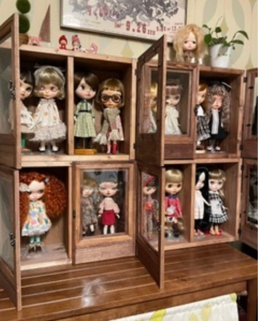 みさぽーママ様専用 人形用木製収納ケース ハンドメイド アイシー
