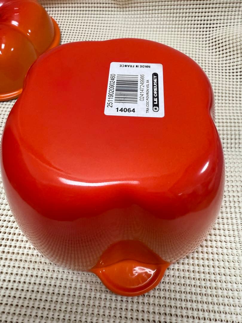 レア ル・クルーゼ LE CREUSET ピーマンココット オレンジ パプリカ