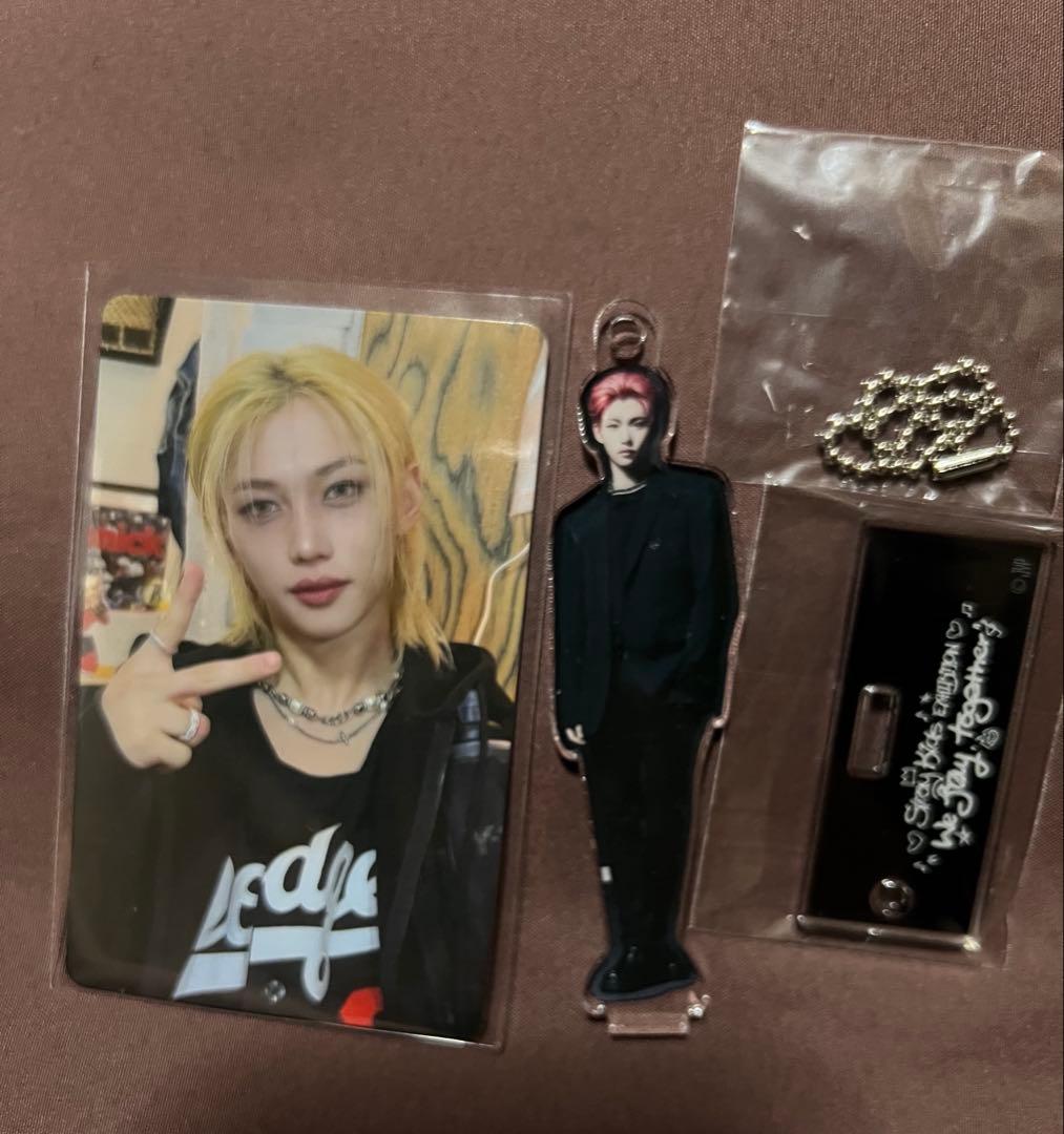 スキズ】StrayKids 展覧会 フィリックス 特典カード&ミニアクスタ
