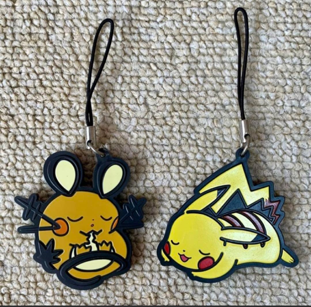 ポケモン ピカチュウ デデンネ ラバーストラップ - メルカリ