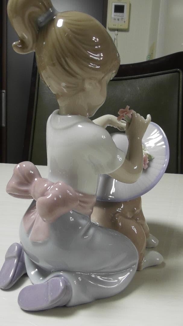LLADRO リヤドロ【おめかししようね】リアドロ インテリア L492