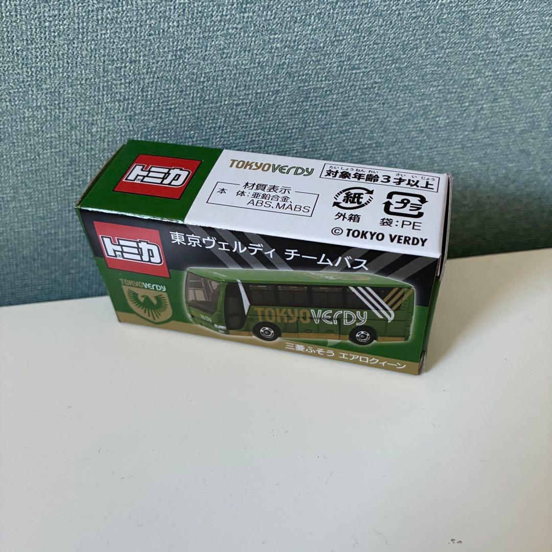 東京ヴェルディ トミカ チームバス 三菱ふそう エアロクィーン 未開封