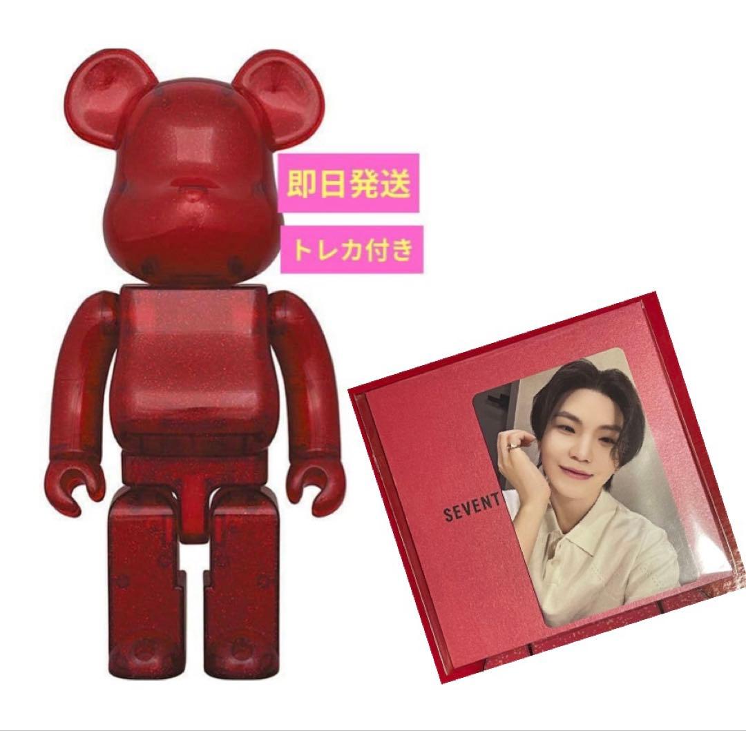 トレカ付 SEVENTEEN セブチBE@RBRICK 400% WOOZIウジ - メルカリ