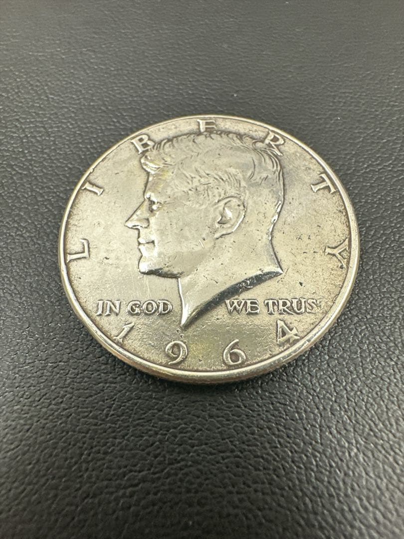 希少】1964年 ハーフダラー 銀貨 4枚セット やや傷や汚れあり - メルカリ