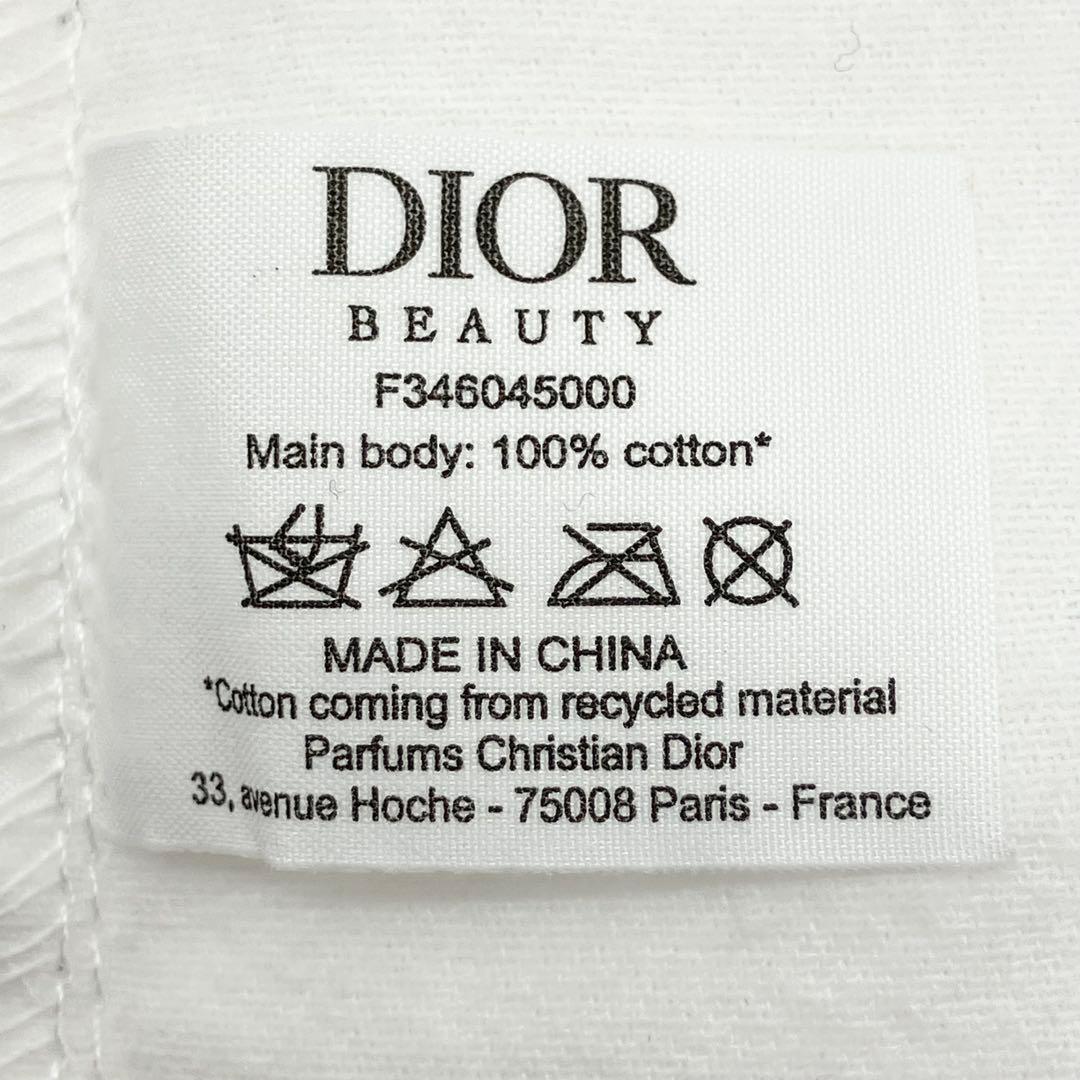 未使用】dior ディオール ノベルティ ポーチ 白巾着 非売品 ノベルティ
