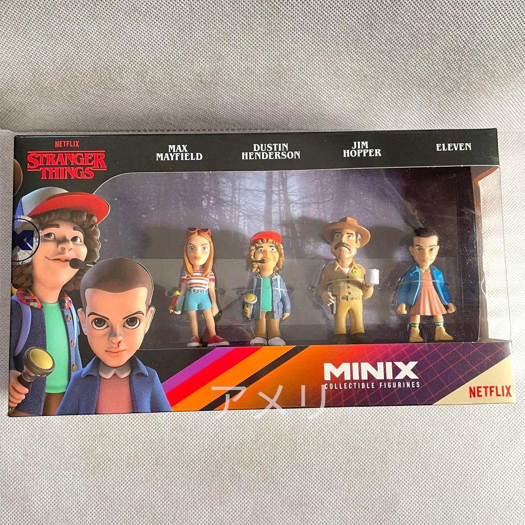 限定 ストレンジャー・シングス MINIX フィギュア 4体セット - メルカリ