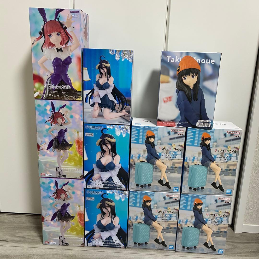 フィギュア まとめ売り 11点セット オーバーロード 五等分の花嫁