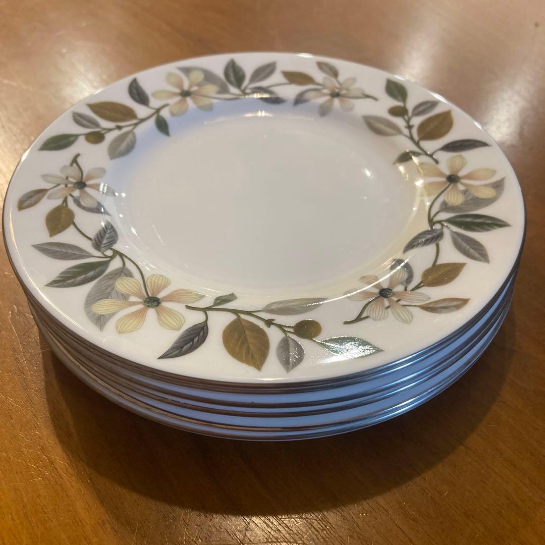 ウェッジウッド　ビーコンズフィールド 陶器皿 6枚セット イギリス ヴィンテージ WEDGWOOD ウェッジウッド 「ビーコンズ