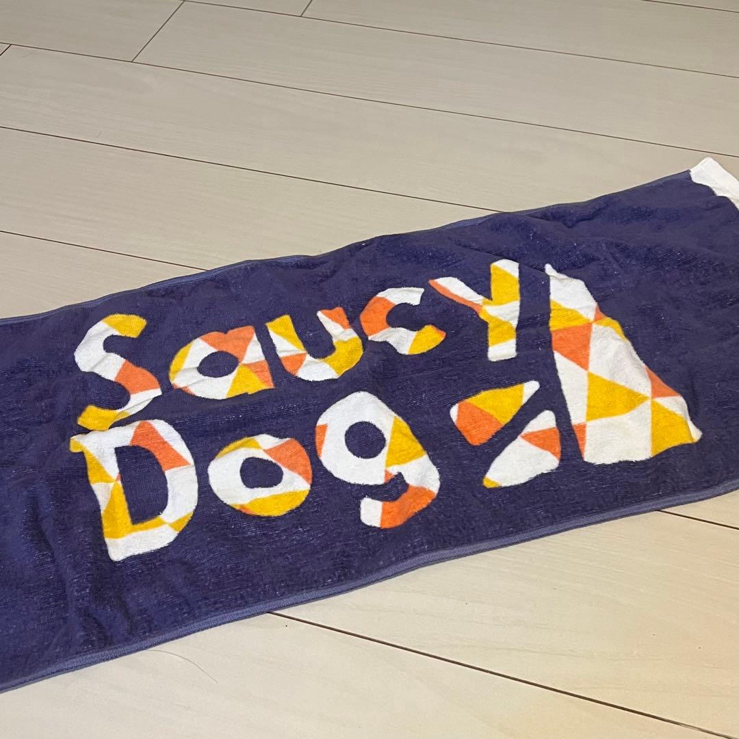 Saucy Dog 初期タオル ネイビー サウシー - メルカリ