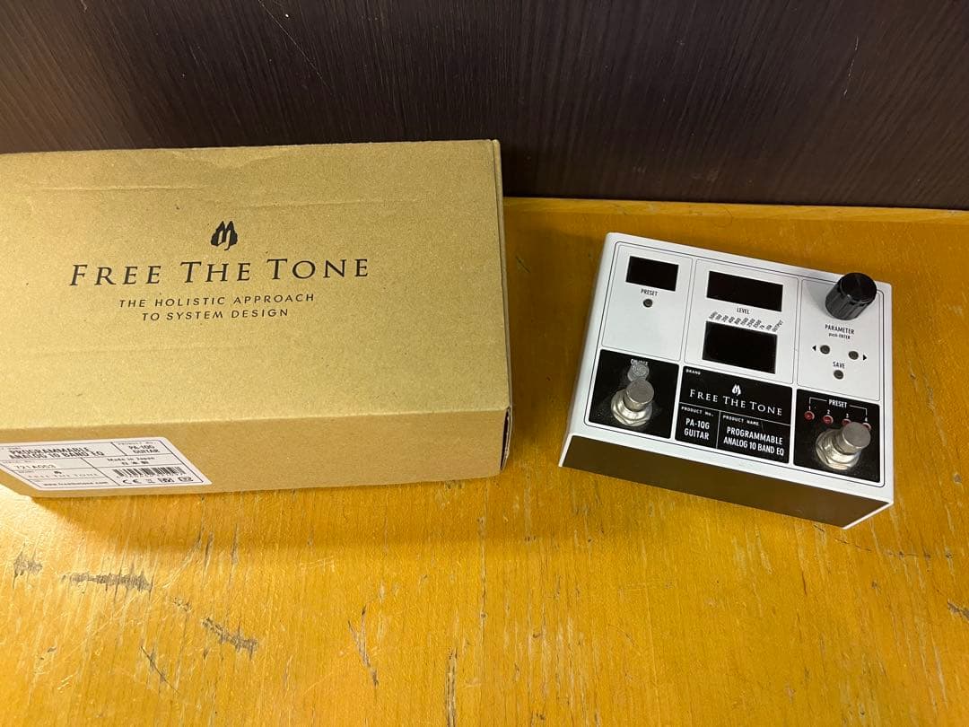 ギター FREE THE TONE PA-1QG PROGRAMMABLE ANALOG 10 BAND EQ PA-1QGのページ｜FREE THE TONE