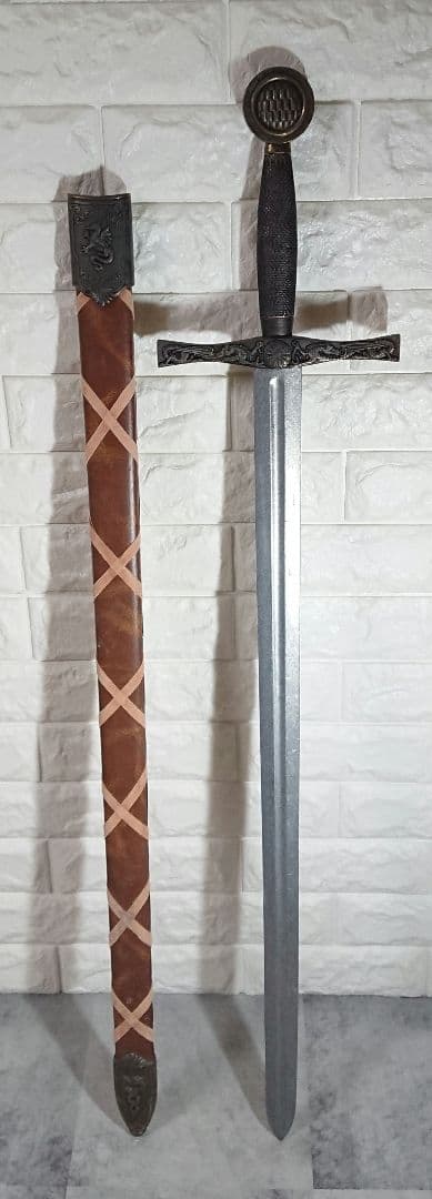 【1m11cm】デニックス 模造刀 エクスカリバー DENIX アーサー王剣 エクスカリバー 模造刀 ロングソード [ ゴールド