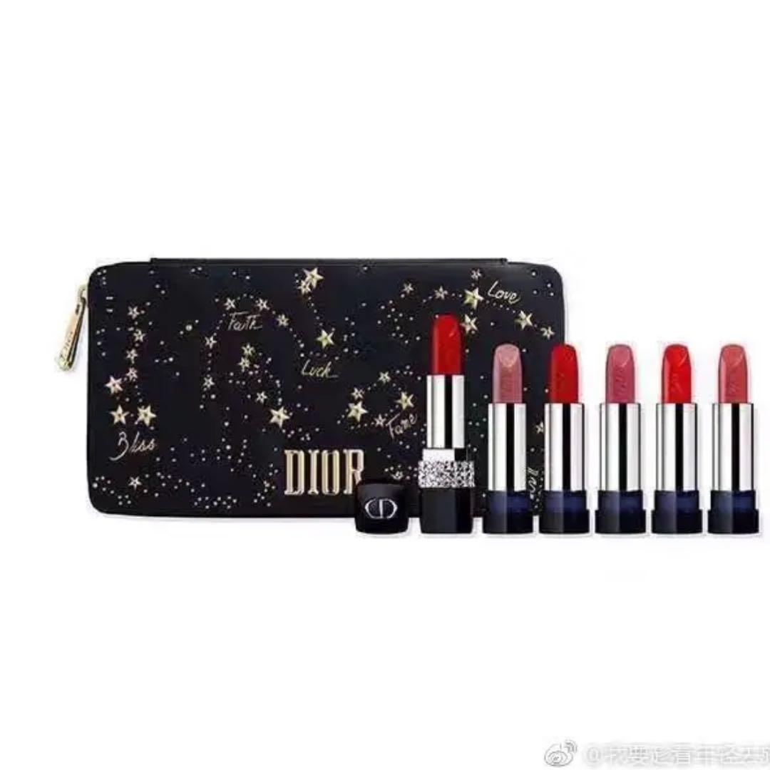 ルージュ ディオール クチュール セット　クリスマス限定コフレ DIOR ルージュ ディオール クチュール セット〈ゴールデン ナイツ