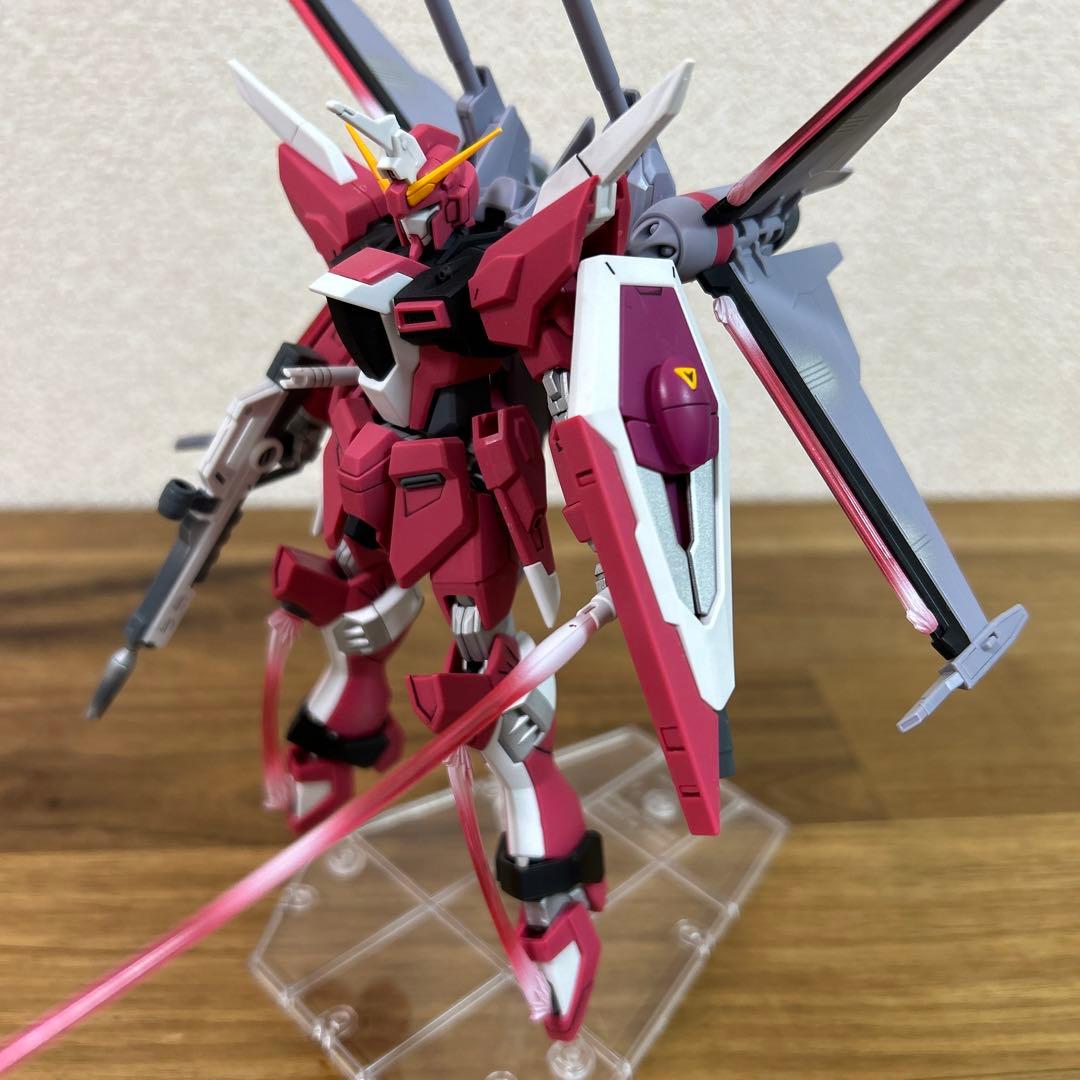 HG 1/144 インフィニットジャスティス弐式 部分塗装 - メルカリ
