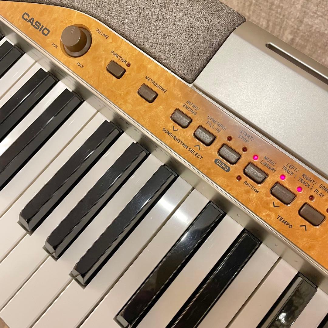CASIO】電子ピアノPX-110 【Privia】折り畳み脚付き 動作確認済 - メルカリ