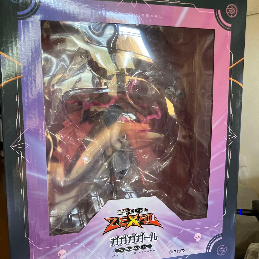 遊戯王 遊☆戯☆王ZEXAL ガガガガール フィギュア（開封済み箱付き