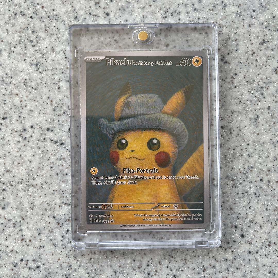 ポケモンカードゲーム Pikachu with Grey Felt Hat Pikachu with Grey Felt Hat(未開封/ゴッホピカチュウ)【P】{085/SV-P}