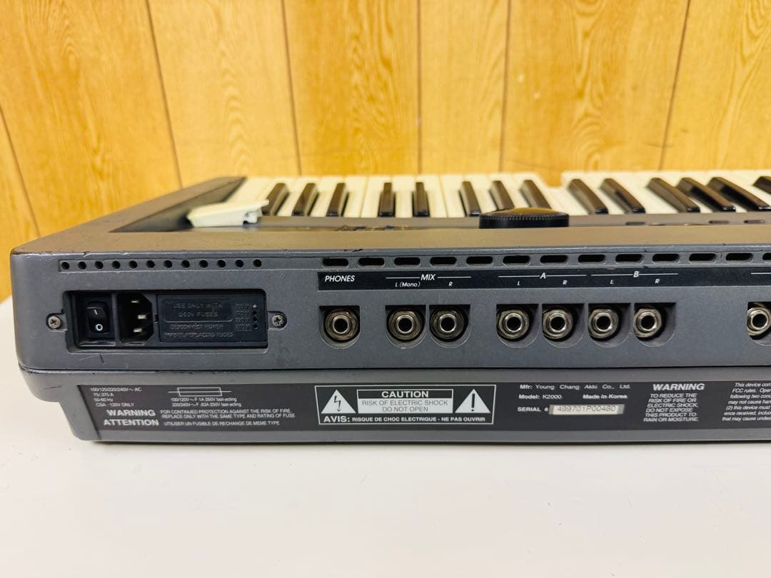 KURZWEIL K2VX シンセサイザー - メルカリ