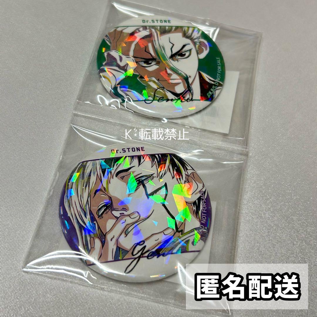 Dr.STONE Ani-Art box特典 ホログラム缶バッジ 千空 ゲン - メルカリ