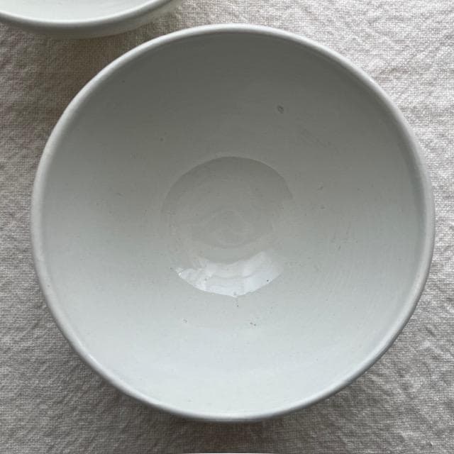 レア◇2コ◇ショワジールロワ小ぶりなカフェオレボウル白