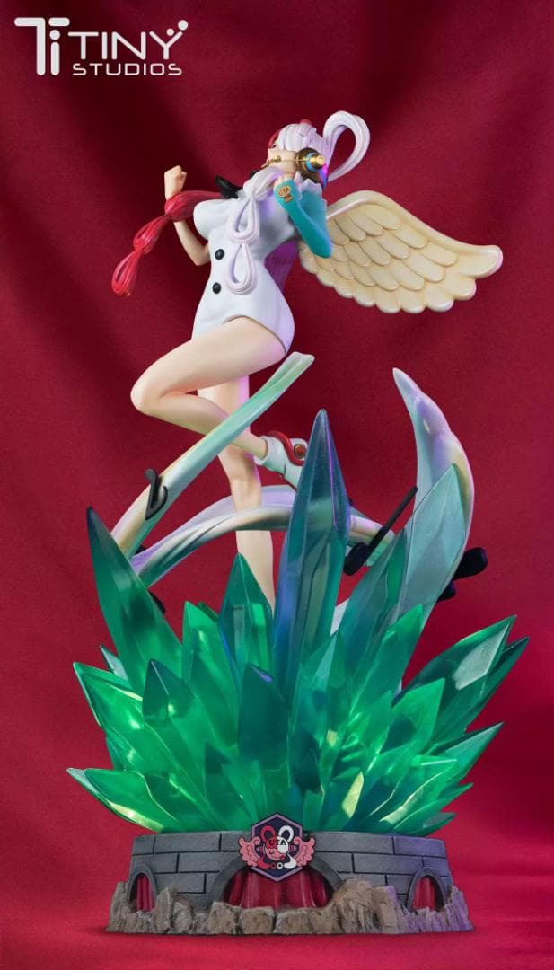 ワンピース ウタ 羽根Ver. ガレージキット フィギュア 塗装済み完成品