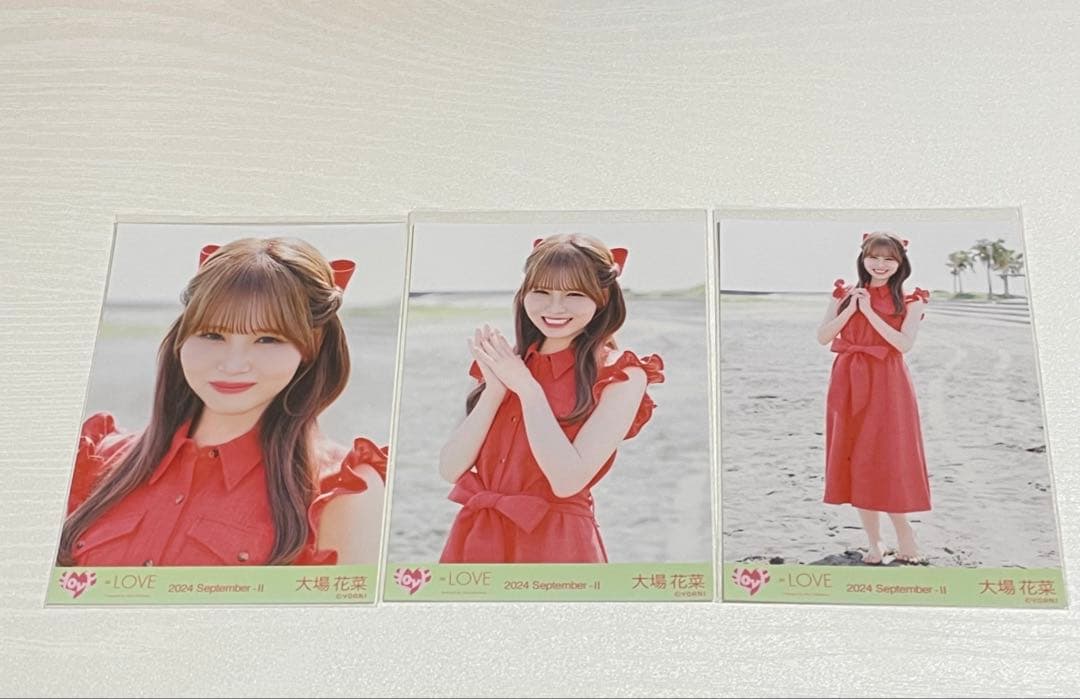 イコラブ　大場花菜　海とレモンティー　赤衣装生写真　コンプ イコラブ 大場花菜 海とレモンティー 赤衣装生写真 コンプ - メルカリ