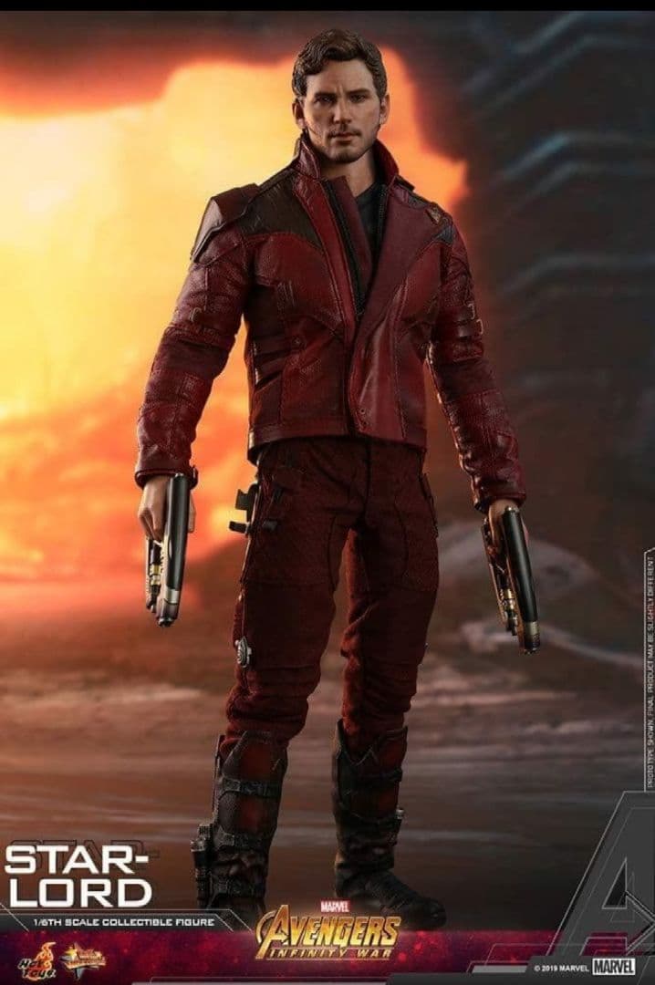 【新品未開封】ホットトイズ　スターロード MARVEL Hot toys (ホットトイズ) STAR LORD（スター・ロード） フィギュア