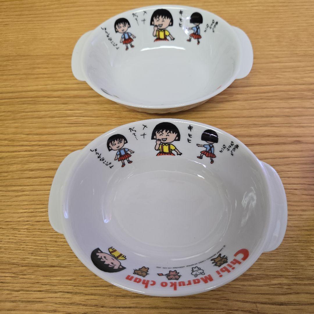 Chibi Maruko chan 食器セット 5点 ちびまる子ちゃん 1990 - メルカリ