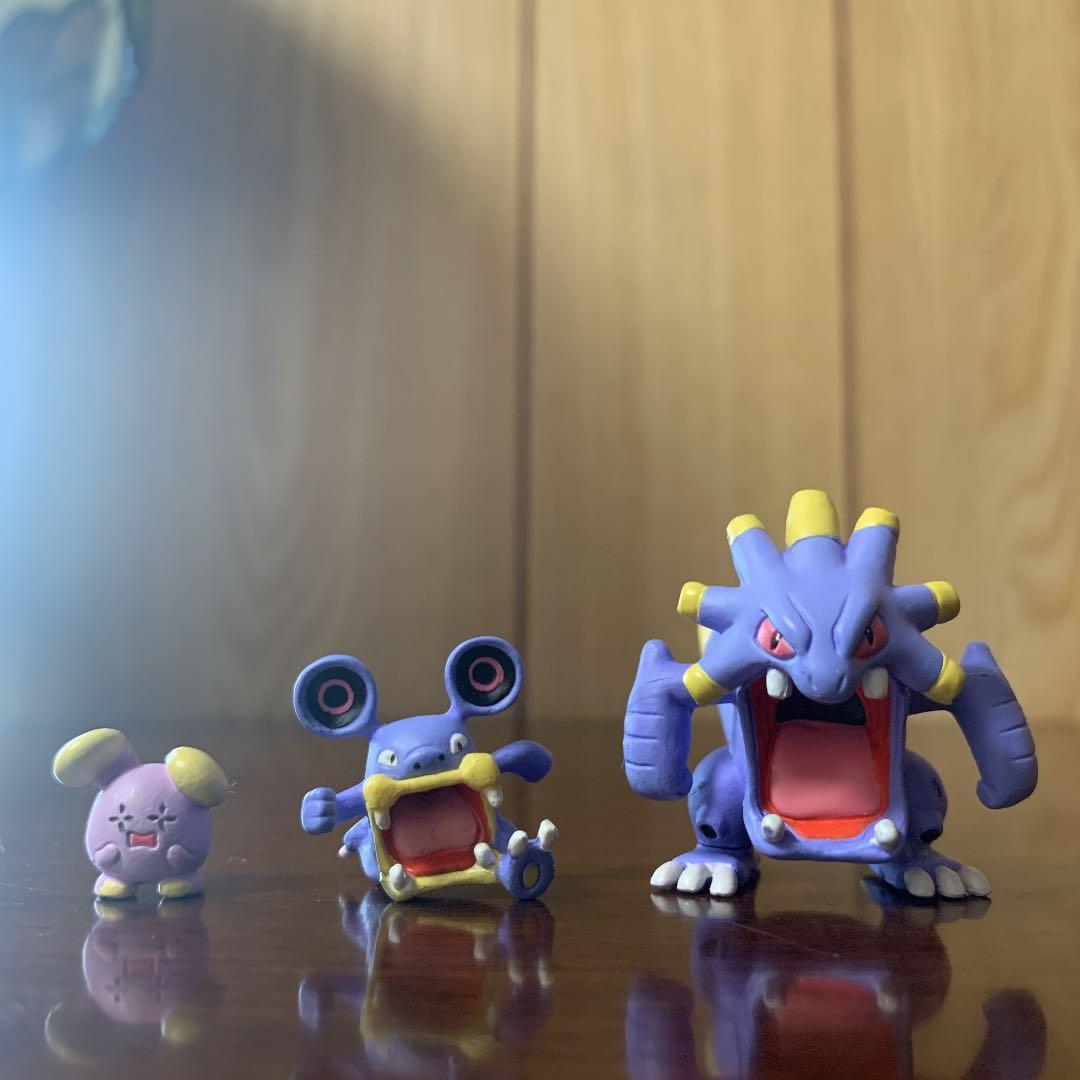 ポケモン 立体ポケモン図鑑 ゴニョニョ ドゴーム バクオング
