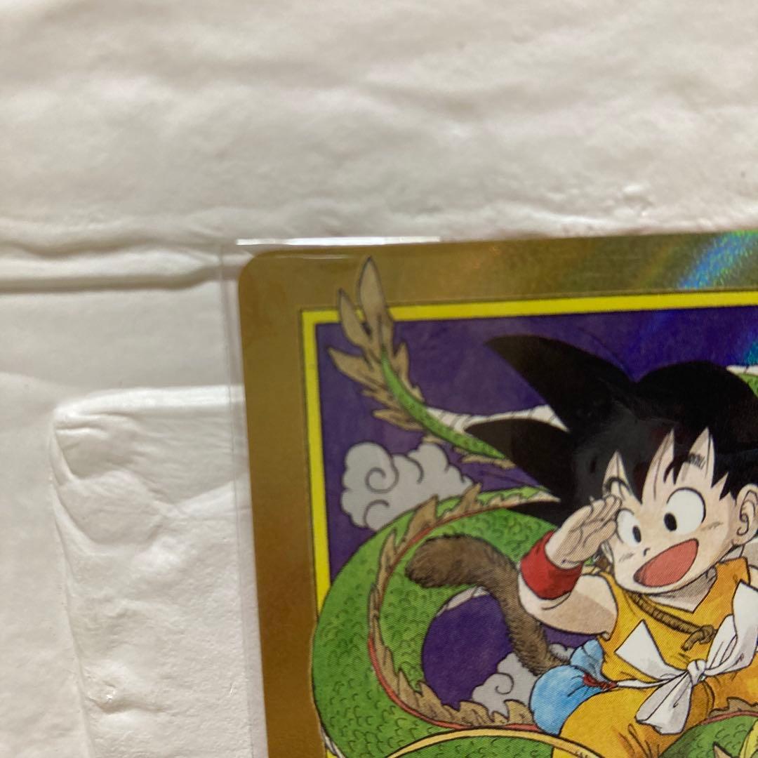 ドラゴンボールカード エナジーマーカー 1巻表紙 E-42 パラレル 金