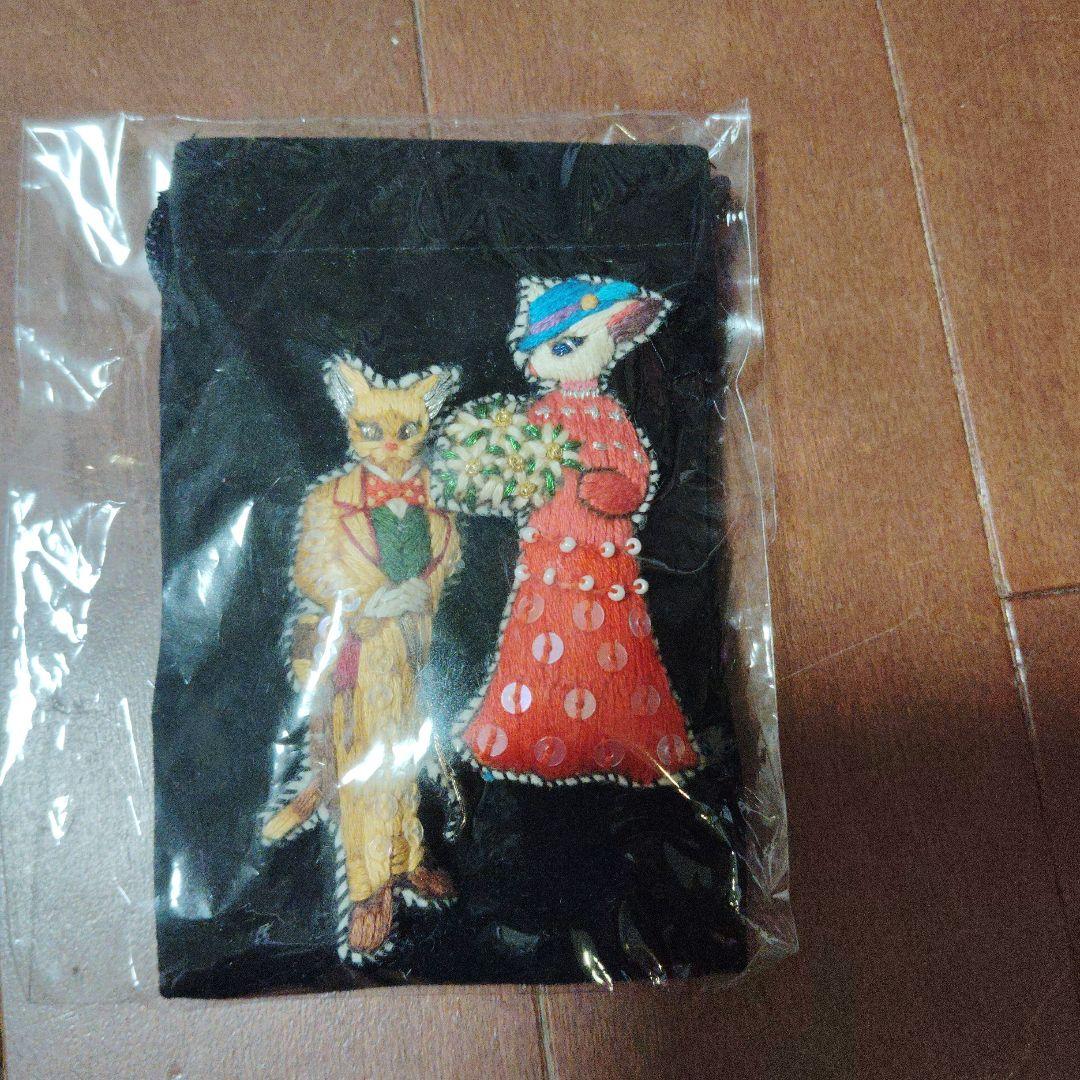 アニメージュとジブリ展 刺繍ブローチ バロン＆ルイーゼ 耳をすませば