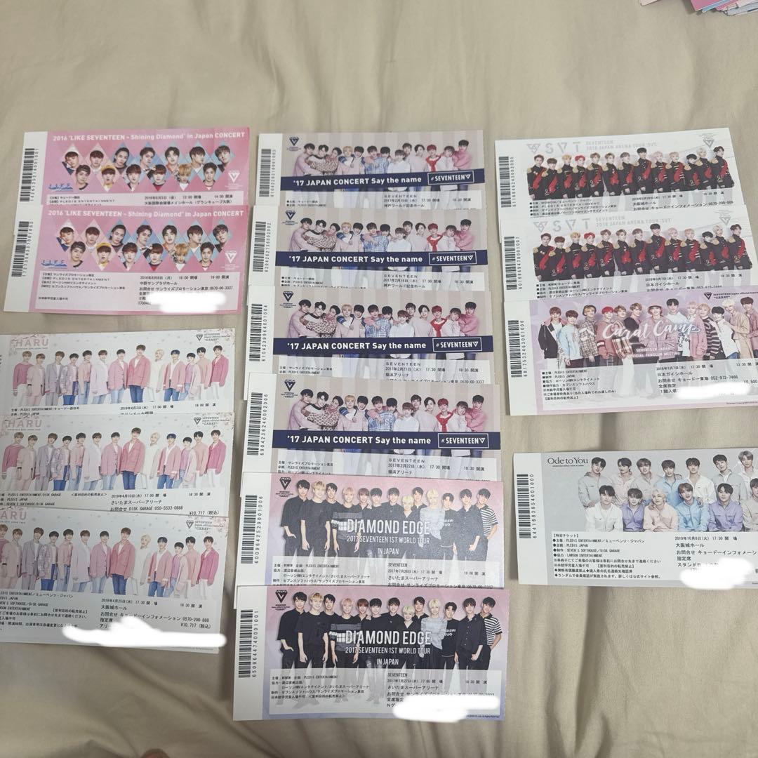 SEVENTEEN セブチ コンサートチケット 半券 - メルカリ